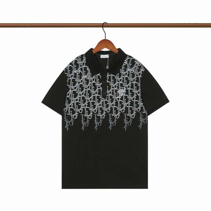 Dior Polo Shirt Short _SKUDiorM-XXLddt0320048